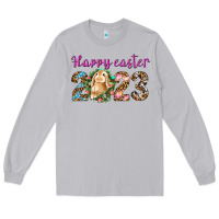 Moon Dust Happy Easter 2023 Long Sleeve Tee - BundleAndBundleShop