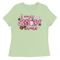 Matcha i am snow cute Ladies Tee - CowGirlArtShop