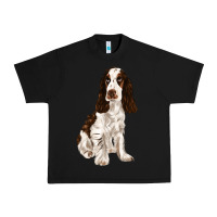 Black english cocker spaniel Urban Heavy Tee - FaDigitalArtStudio