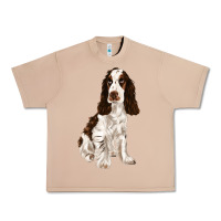 Burro english cocker spaniel Urban Heavy Tee - FaDigitalArtStudio