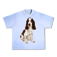 Grape Ice english cocker spaniel Urban Heavy Tee - FaDigitalArtStudio