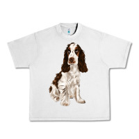 Lunar Rock english cocker spaniel Urban Heavy Tee - FaDigitalArtStudio