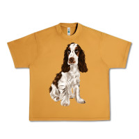 Peanut Butter english cocker spaniel Urban Heavy Tee - FaDigitalArtStudio