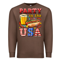 Chestnut party in the usa Premium Sweatshirt - AdoDesignShop