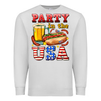 Dove Grey party in the usa Premium Sweatshirt - AdoDesignShop