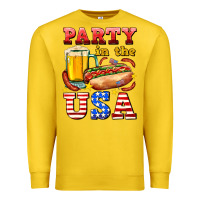 Lemon party in the usa Premium Sweatshirt - AdoDesignShop