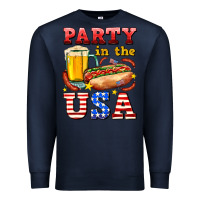 Navy party in the usa Premium Sweatshirt - AdoDesignShop