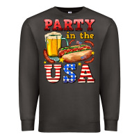 Smoke party in the usa Premium Sweatshirt - AdoDesignShop
