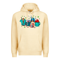 Pina Colada nurse drink coffee Premium Hoodie - CowhideDigitalArt