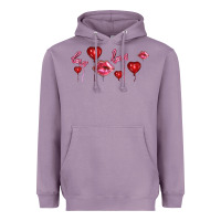 Lavender love and  love balloons Heavyweight Hoodie - AdoDesignShop