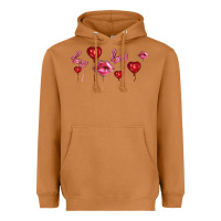 Meerkat love and  love balloons Heavyweight Hoodie - AdoDesignShop
