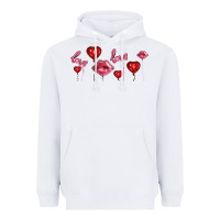 White love and  love balloons Heavyweight Hoodie - AdoDesignShop
