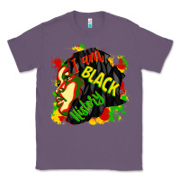 Lavender i am black history Classic Tee - CowGirlArtShop