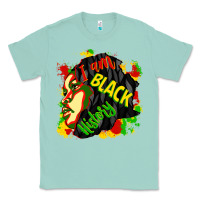 Seafoam i am black history Classic Tee - CowGirlArtShop