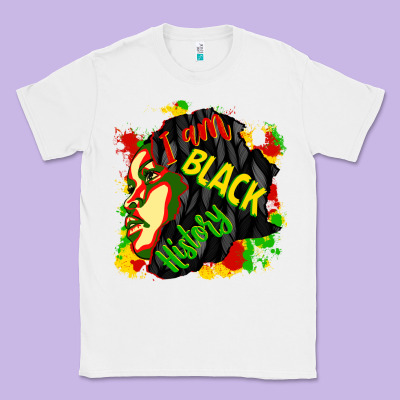 I Am Black History Classic Tee Designed By Cowgirlartshop
