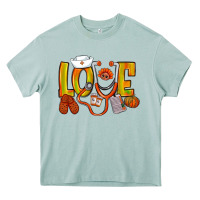 Arona Thanksgiving love Nurse Heavy Core Tee - NancyCooperArtShop