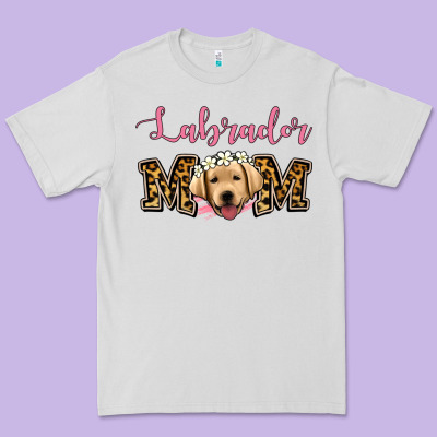 Labrador Mom Premium Tee Designed By Jasminsmagicworld