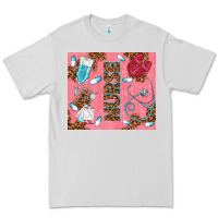 Dove Grey pink glitter nurse Premium Tee - TumblerDesignByShophia