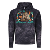 Cloud Black with god all things are possible with horse bbs Vintage Hoodie - BundleAndBundleShop