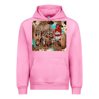 Fuchsia Pink merry christmas gnome Urban Hoodie - JahusDesignShop
