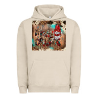 Pigment French Oak merry christmas gnome Urban Hoodie - JahusDesignShop