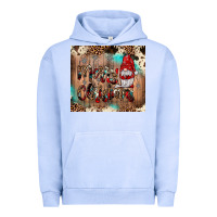 Pigment Grape Ice merry christmas gnome Urban Hoodie - JahusDesignShop