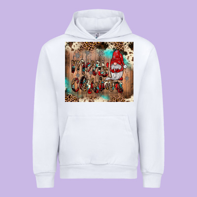 Merry Christmas Gnome Urban Hoodie Designed By Jahusdesignshop