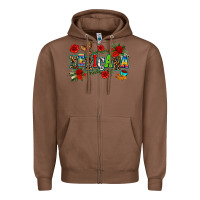 Chestnut mexicana Zipper Hoodie - AdoDesignShop
