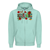 Seafoam mexicana Zipper Hoodie - AdoDesignShop