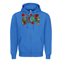 True Royal mexicana Zipper Hoodie - AdoDesignShop