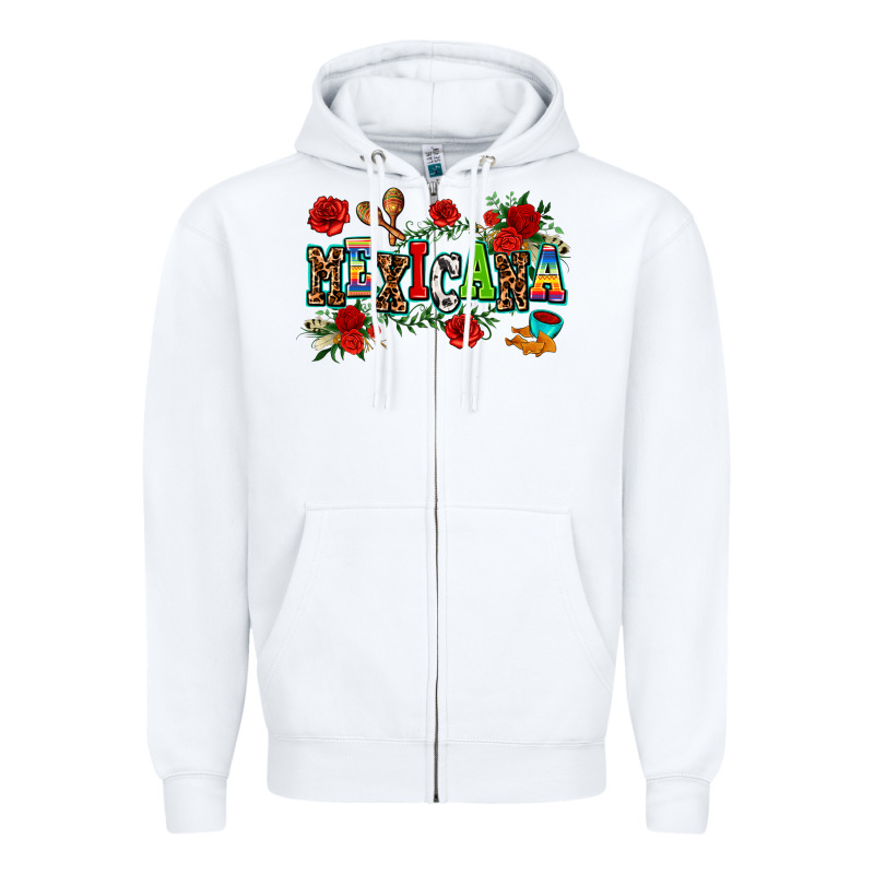 Mexicana Zipper Hoodie by AdoDesignShop | Teevron