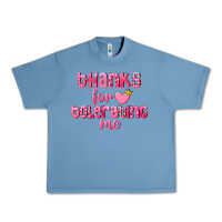 Pebble Blue Thanks for tolerating me Valentine's Day Urban Heavy Tee - FaDigitalArtStudio