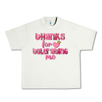 Pistachio Thanks for tolerating me Valentine's Day Urban Heavy Tee - FaDigitalArtStudio