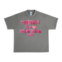 Tornado Thanks for tolerating me Valentine's Day Urban Heavy Tee - FaDigitalArtStudio