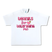 White Thanks for tolerating me Valentine's Day Urban Heavy Tee - FaDigitalArtStudio