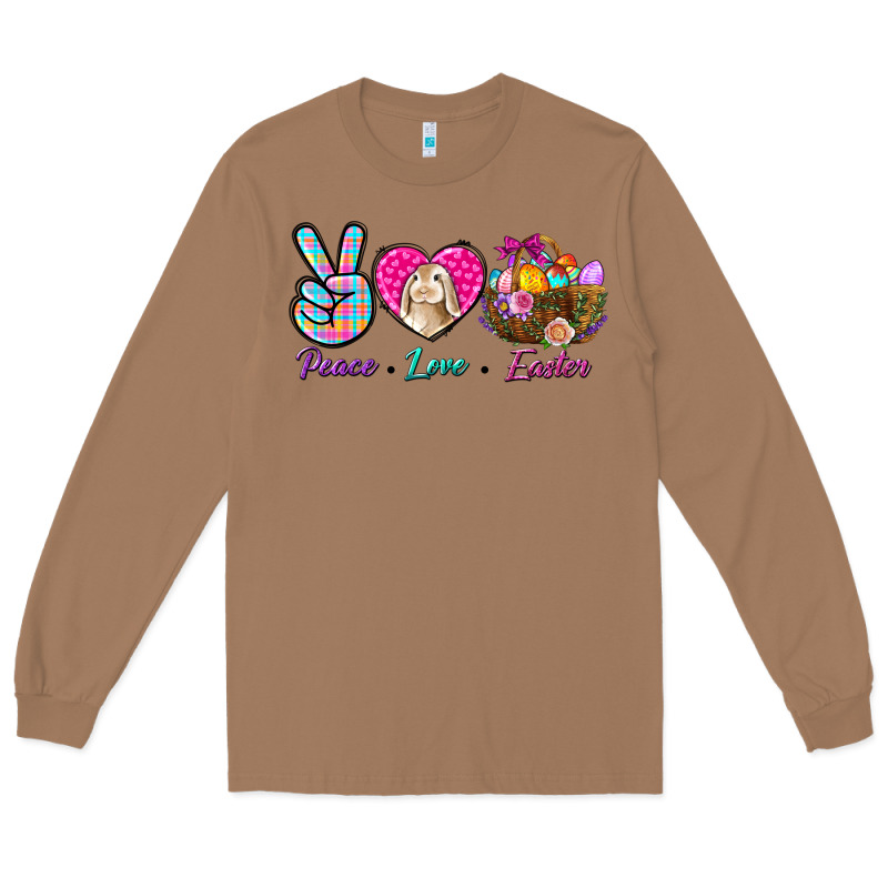 Peace Love Easter Long Sleeve Tee by BundleAndBundleShop | Teevron
