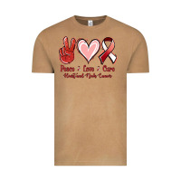 Vintage Camel Peace Love Cure Heart And Neck Cancer Vintage Tee - Jasminsmagicworld