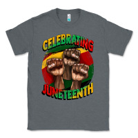 Charcoal Heather im celebrating juneteenth  (1) Classic Tee - CowGirlArtShop