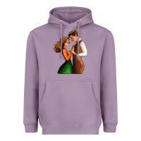 Lavender valentines day couple Heavyweight Hoodie - AdoDesignShop