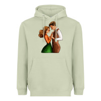 Matcha valentines day couple Heavyweight Hoodie - AdoDesignShop