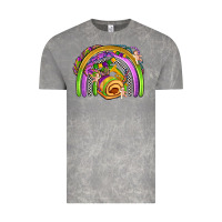 Cloud Rock mardi gras rainbow Vintage Tee - OliviaCreatesArt