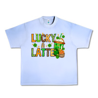 Grape Ice St. Patrick's Lucky a latte Urban Heavy Tee - OliviaCreatesArt