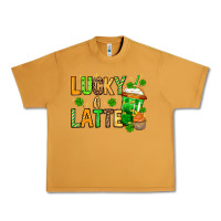 Peanut Butter St. Patrick's Lucky a latte Urban Heavy Tee - OliviaCreatesArt