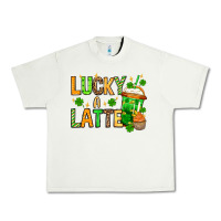 Pistachio St. Patrick's Lucky a latte Urban Heavy Tee - OliviaCreatesArt