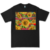 Black mexican sunflowers Premium Tee - TumblerDesignByShophia