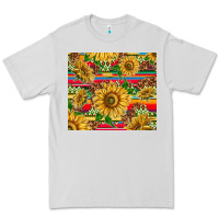 Dove Grey mexican sunflowers Premium Tee - TumblerDesignByShophia