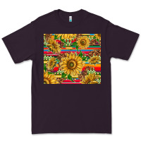 Plum mexican sunflowers Premium Tee - TumblerDesignByShophia