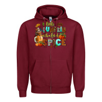 Little Pumpkin With A Lot Of Spice Zipper Hoodie | Teevron