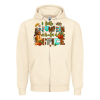 Sandshell little pumpkin with a lot of spice Zipper Hoodie - AdoDesignShop