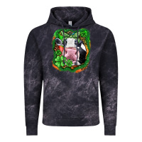 Cloud Black St. Patrick's day cow Vintage Hoodie - FaDigitalArtStudio